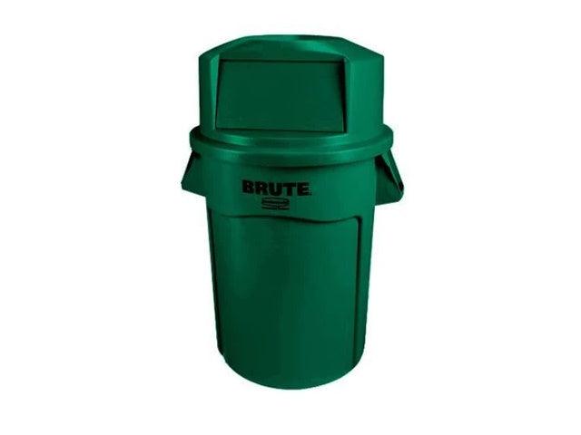 Contenedor Brute® Verde 121 Litros con Tapa Domo - Tienda Rubbermaid Colombia