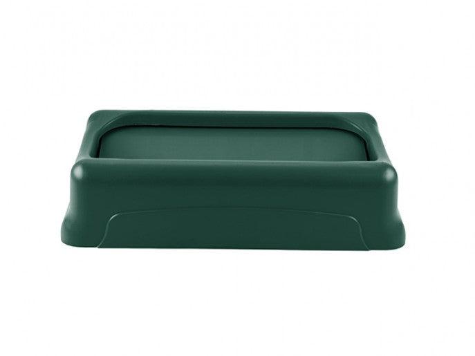 Tapa Oscilante para Contenedor Slim Jim® 87 litros Verde Rubbermaid 1829400 - Tienda Rubbermaid Colombia